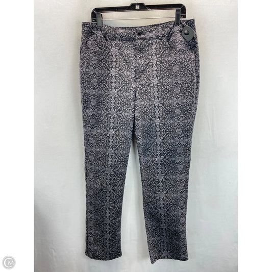 Pants Chinos & Khakis By Charter Club In Black & Grey, Size: 16