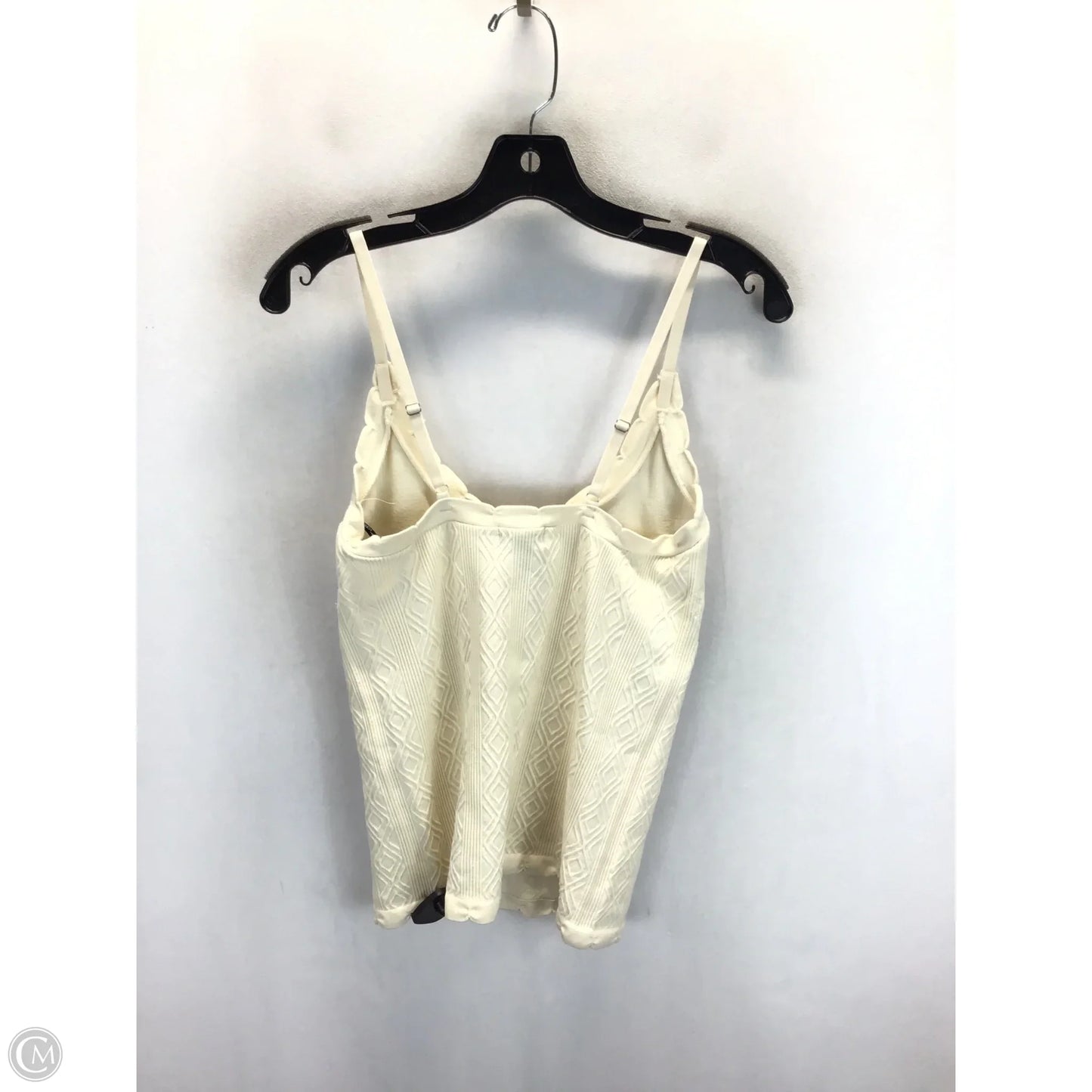 Top Sleeveless By Forever 21 In Cream, Size: 2x