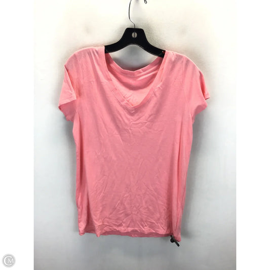 Top Short Sleeve By Gap In Pink, Size: M