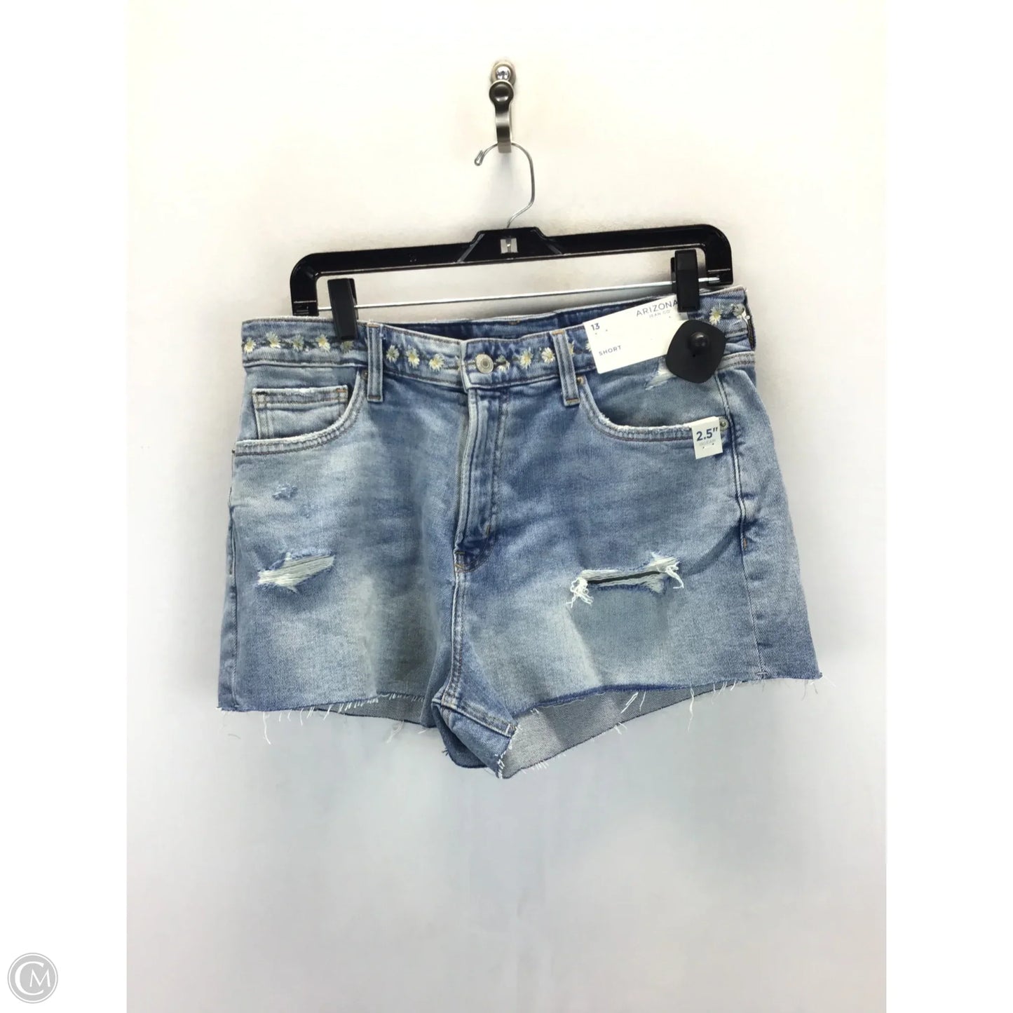 Shorts By Arizona In Blue Denim, Size: 12