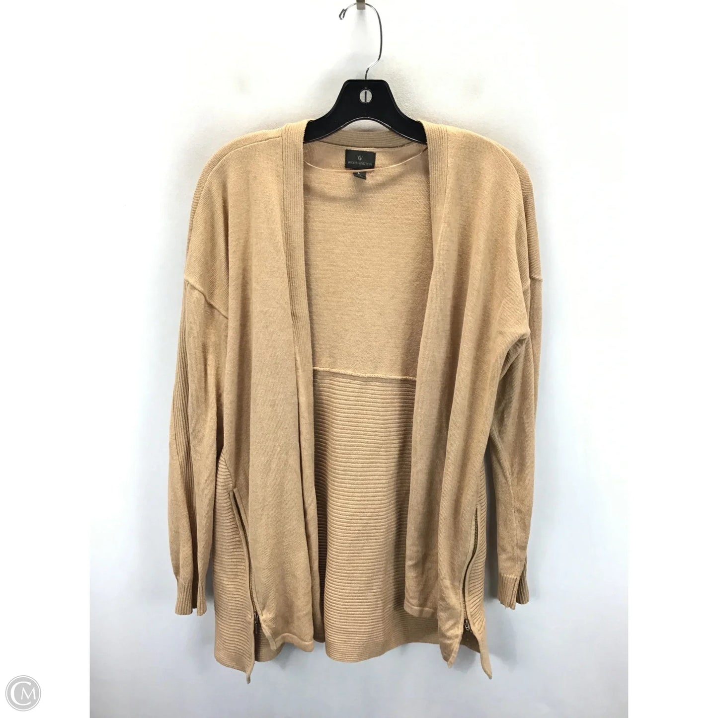 Cardigan By Worthington In Tan, Size: L
