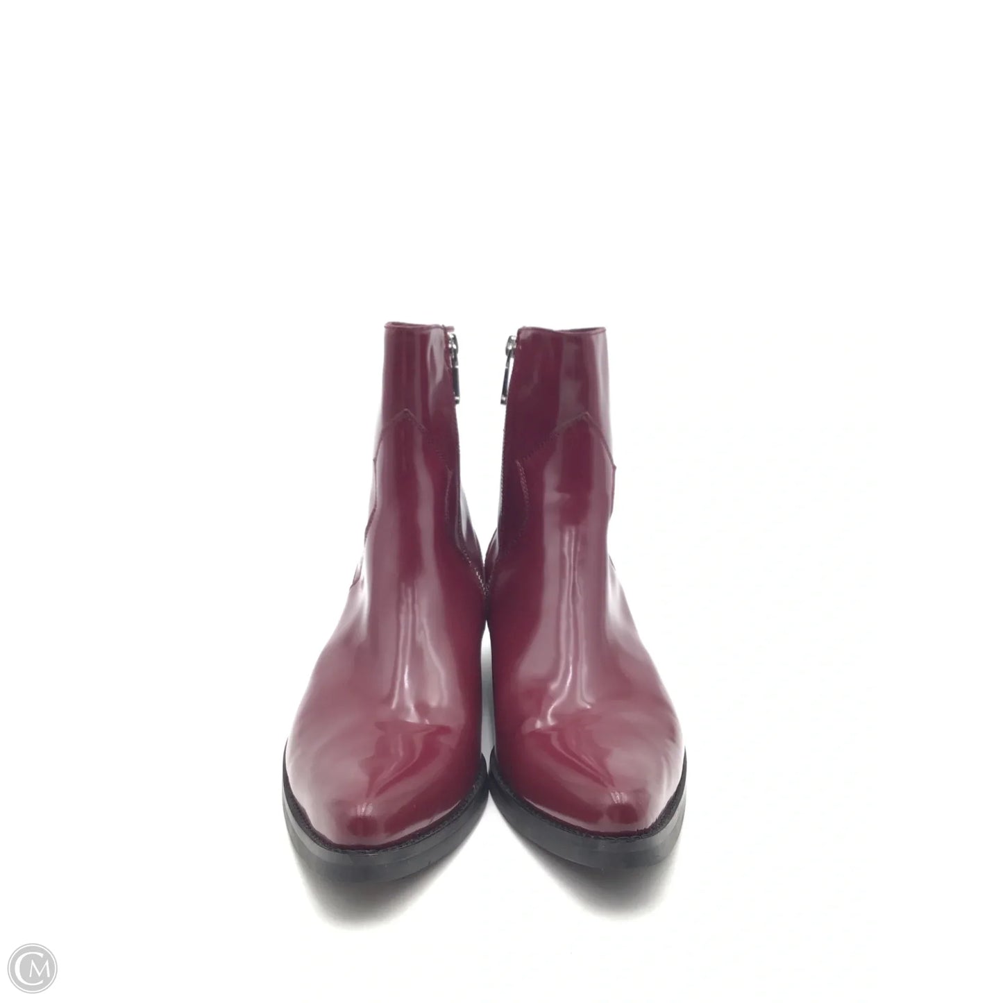 Boots Western By Calvin Klein In Purple, Size: 9