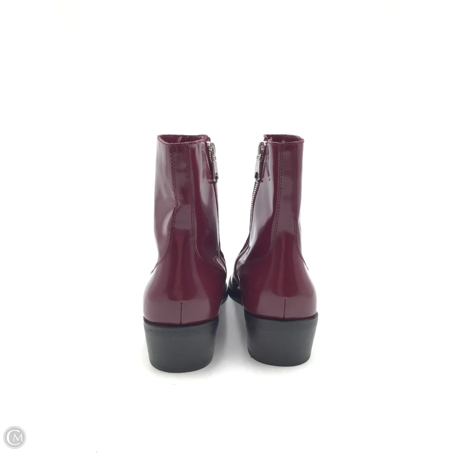 Boots Western By Calvin Klein In Purple, Size: 9