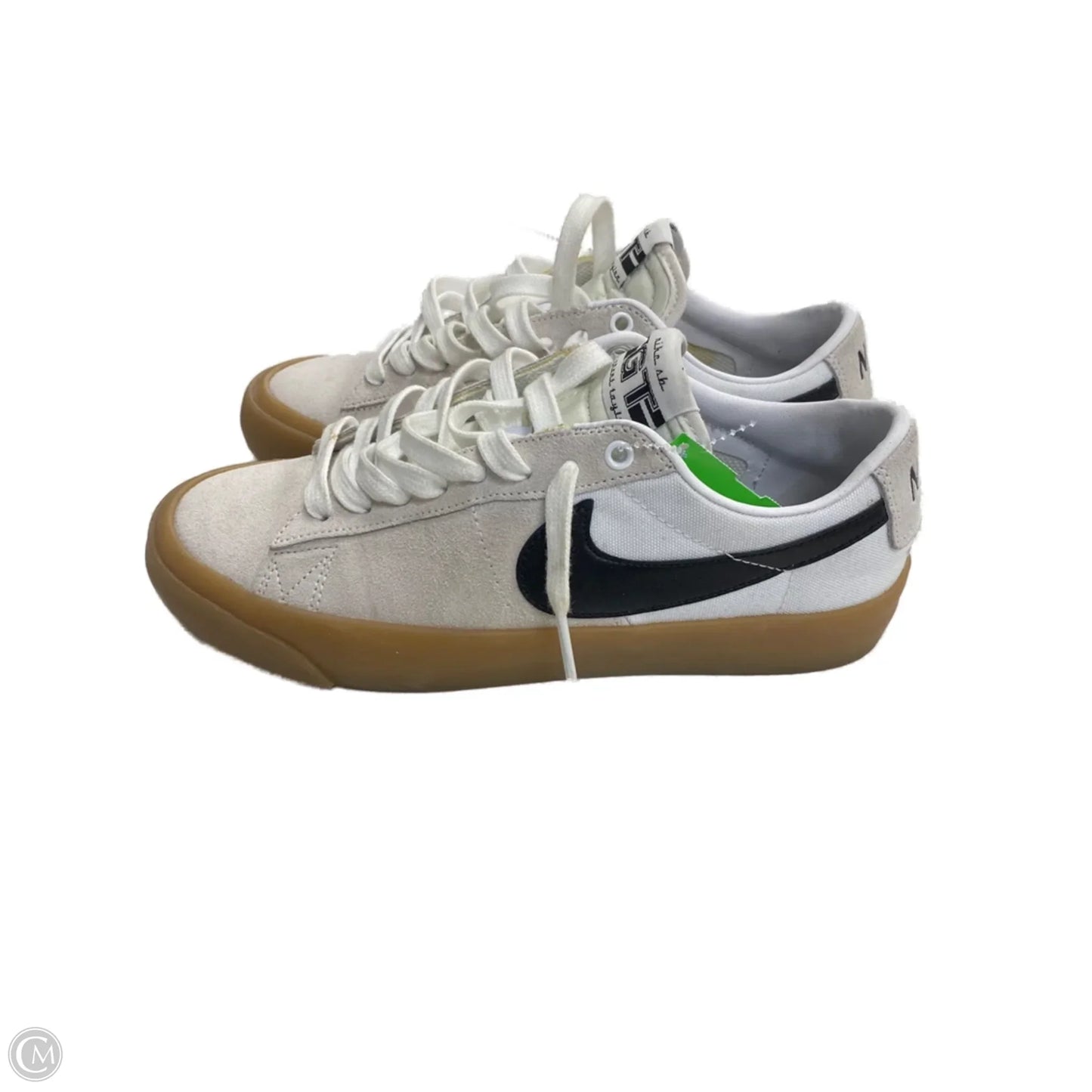 Shoes Sneakers By Nike In Black & Cream, Size: 7