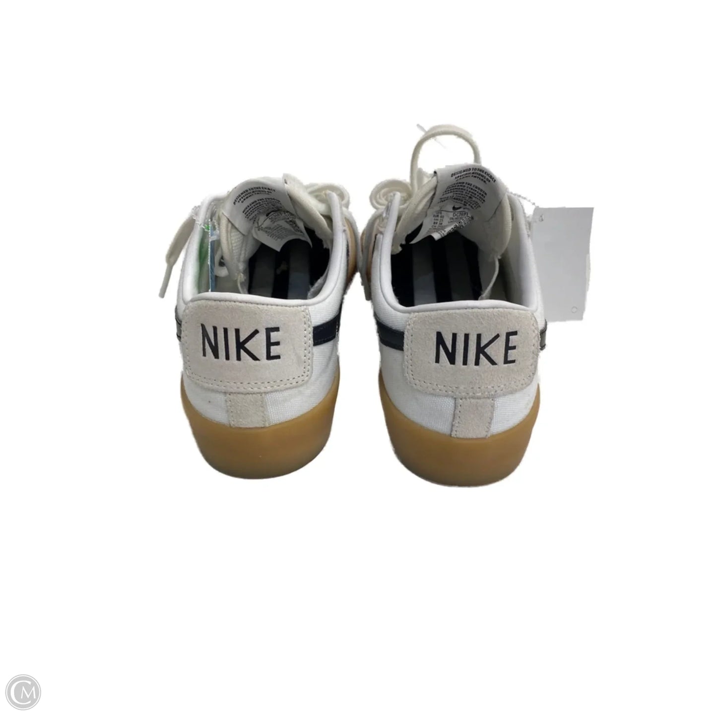 Shoes Sneakers By Nike In Black & Cream, Size: 7