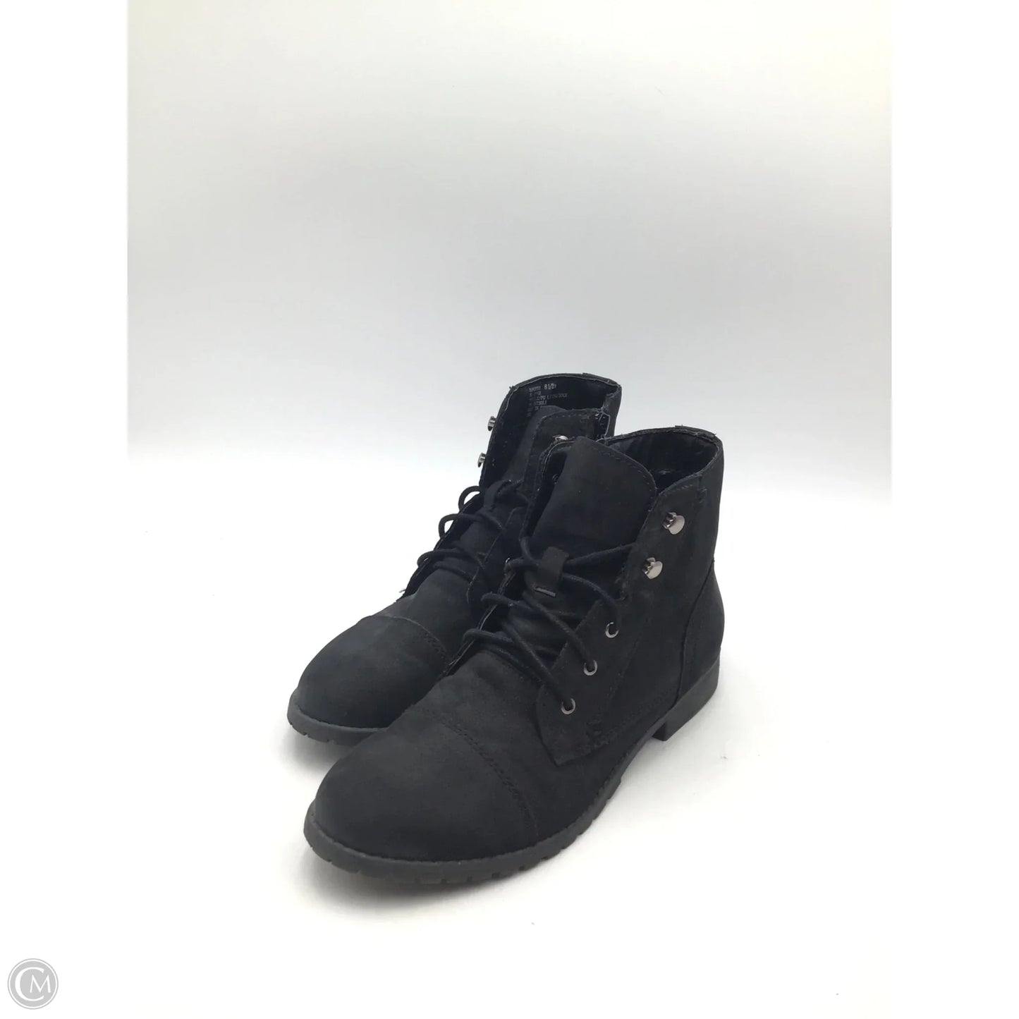 Boots Ankle Flats By Madden Girl In Black, Size: 8.5