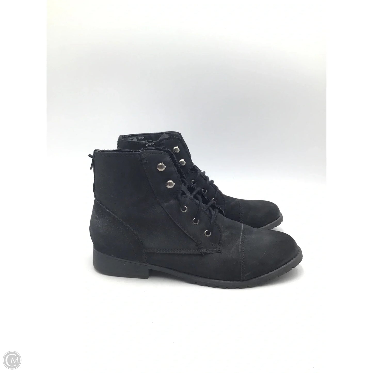 Boots Ankle Flats By Madden Girl In Black, Size: 8.5