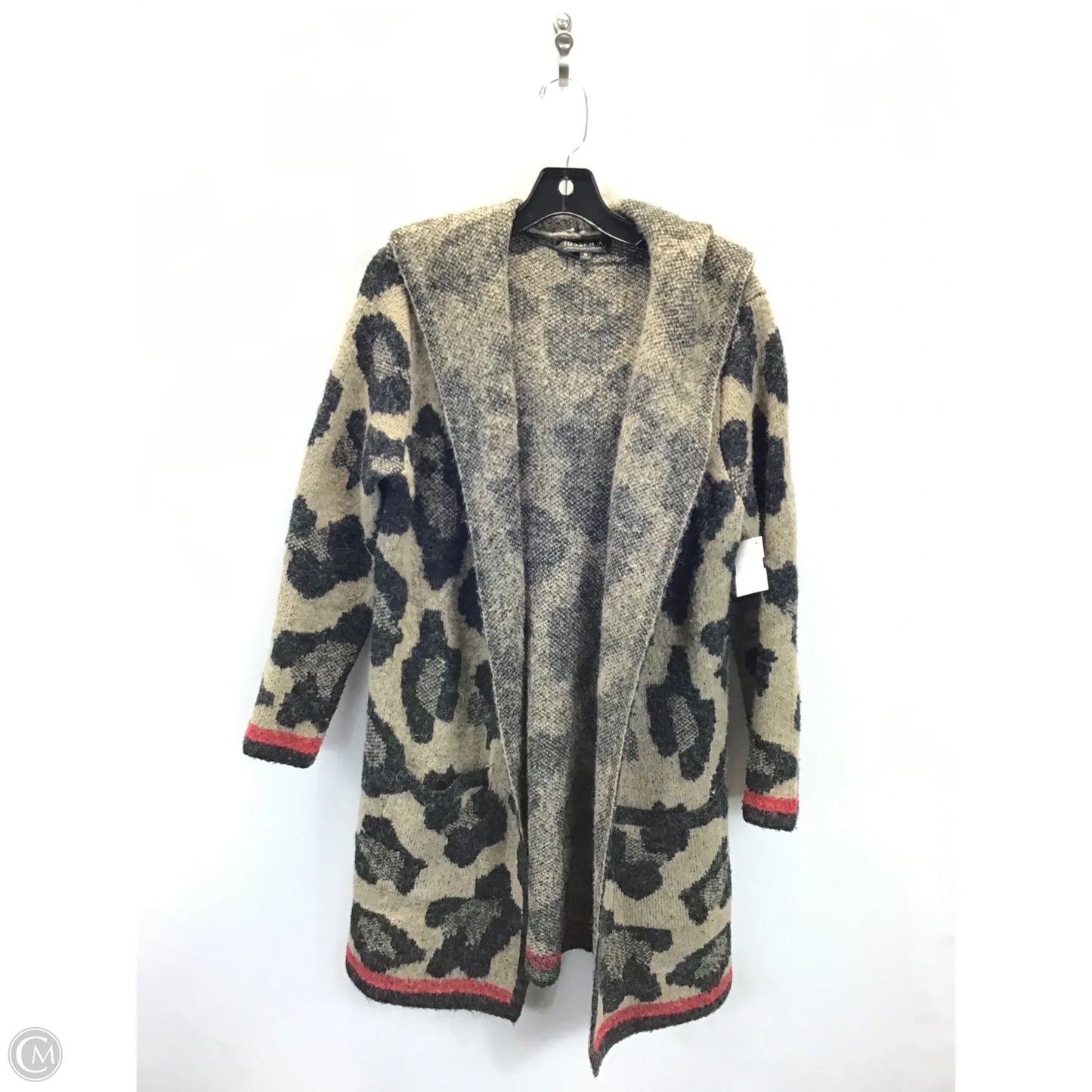 Cardigan By Joseph A. In Animal Print, Size: S