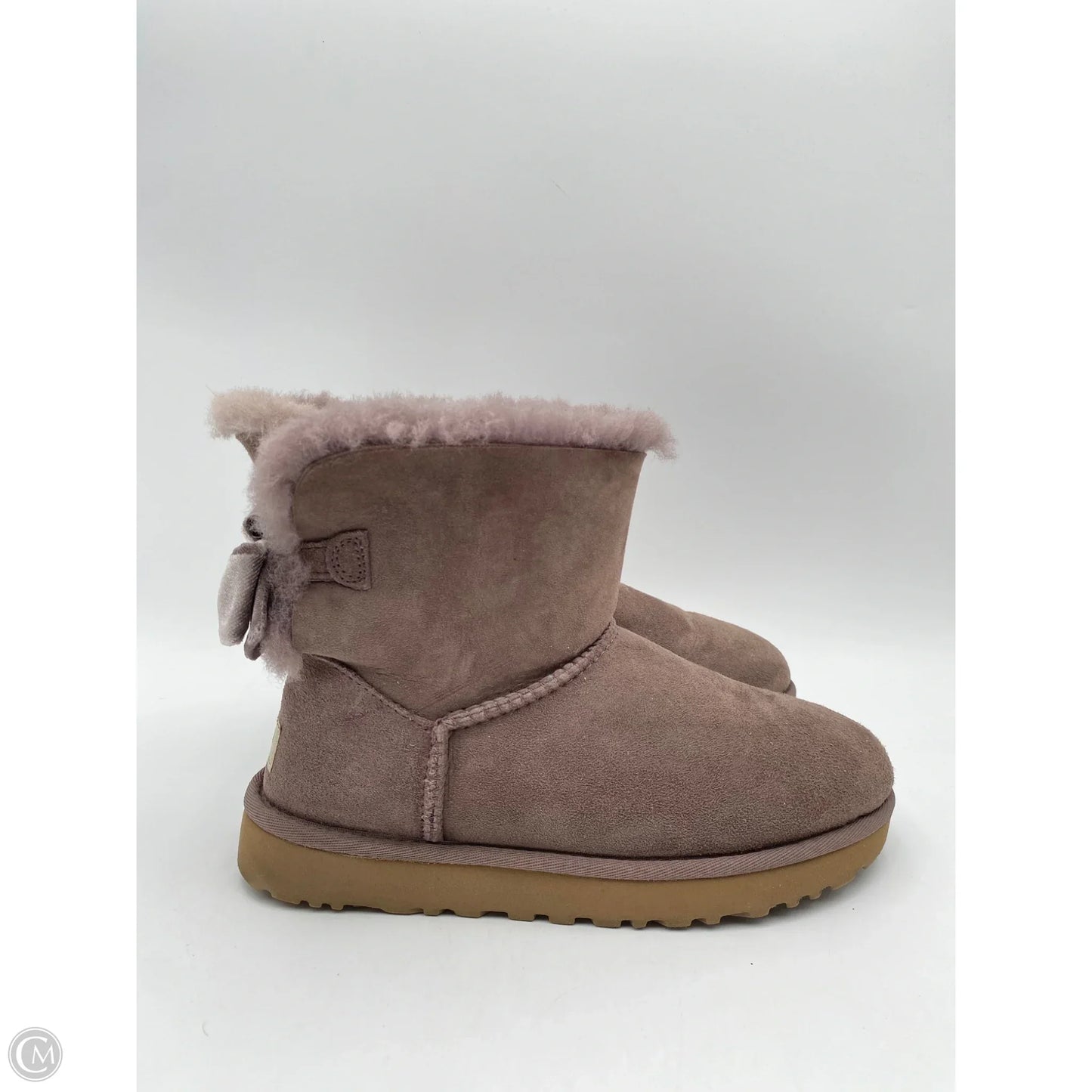 Boots Designer By Ugg In Purple, Size: 7