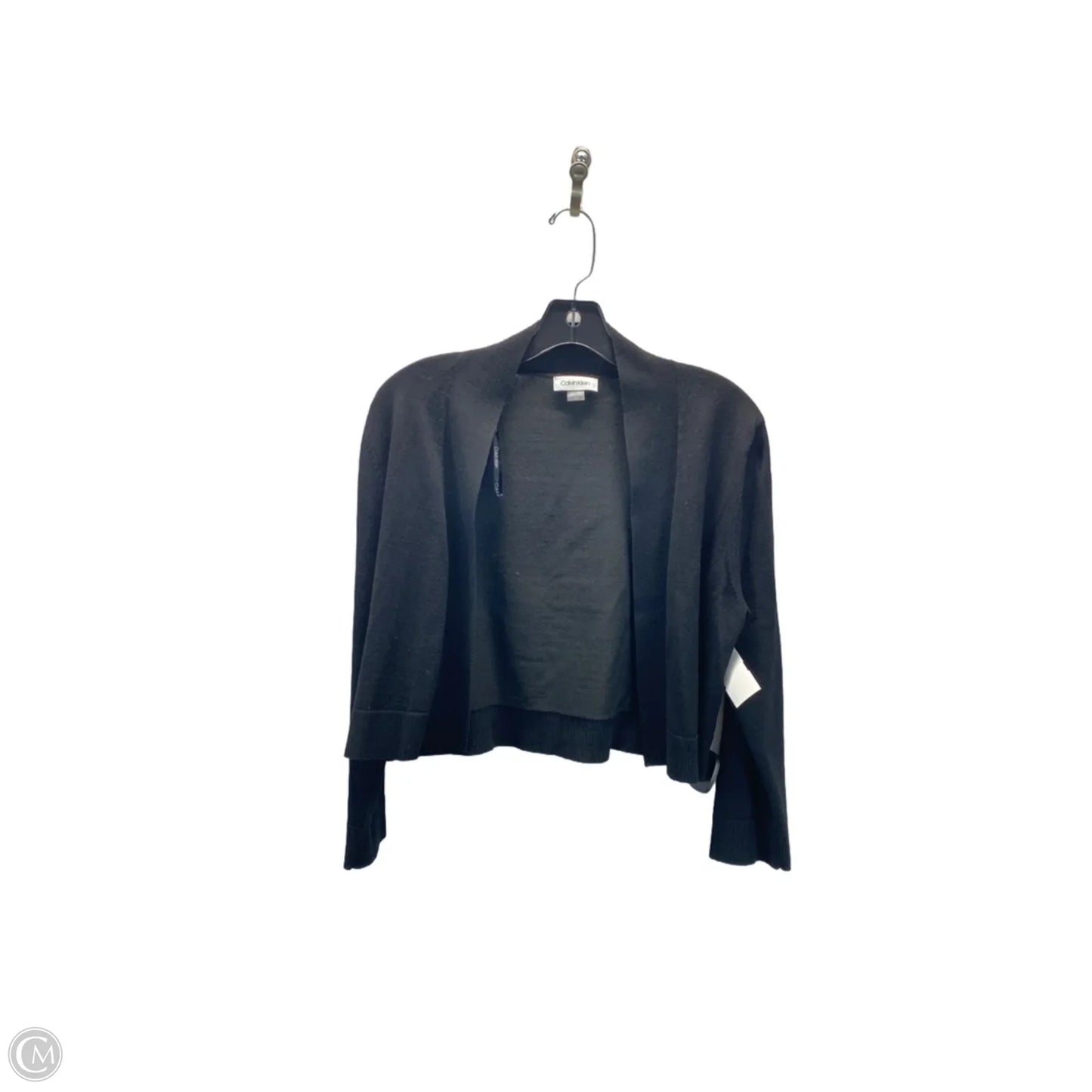 Cardigan By Calvin Klein In Black, Size: L