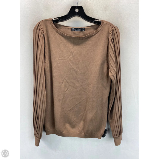 Sweater By New York And Co In Brown, Size: M