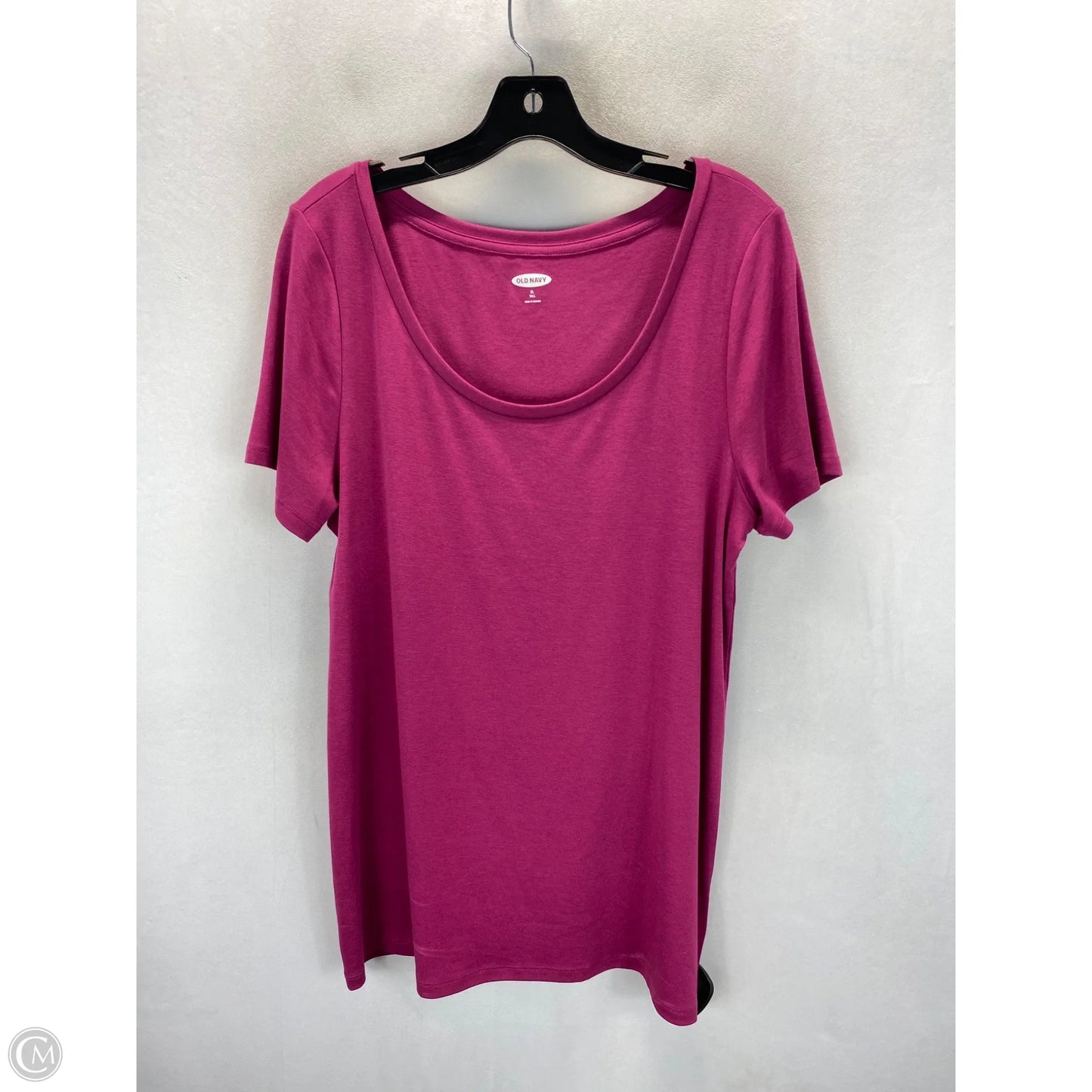 Top Short Sleeve By Old Navy In Pink, Size: Xl