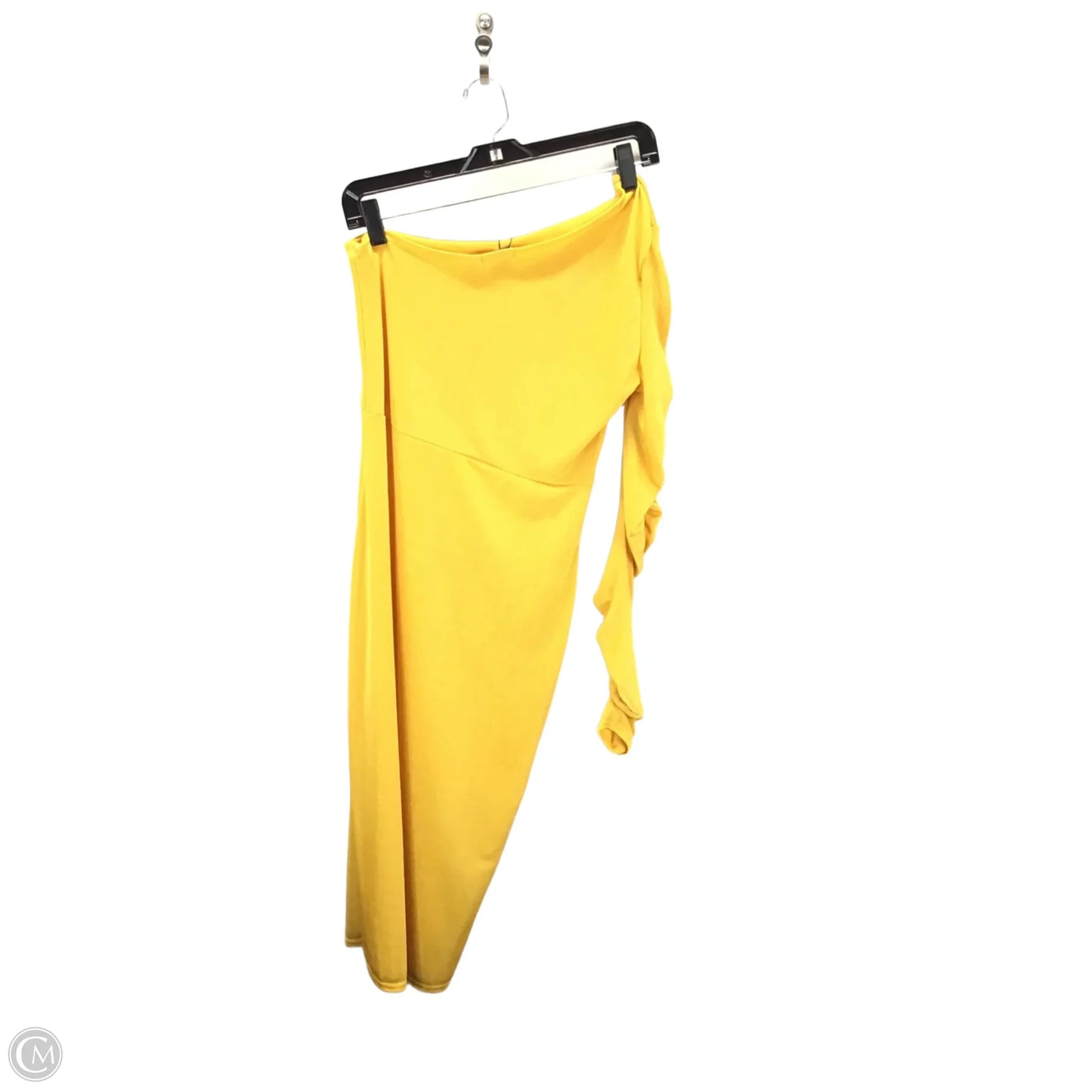 Dress Casual Midi By Nasty Gal In Yellow, Size: 10