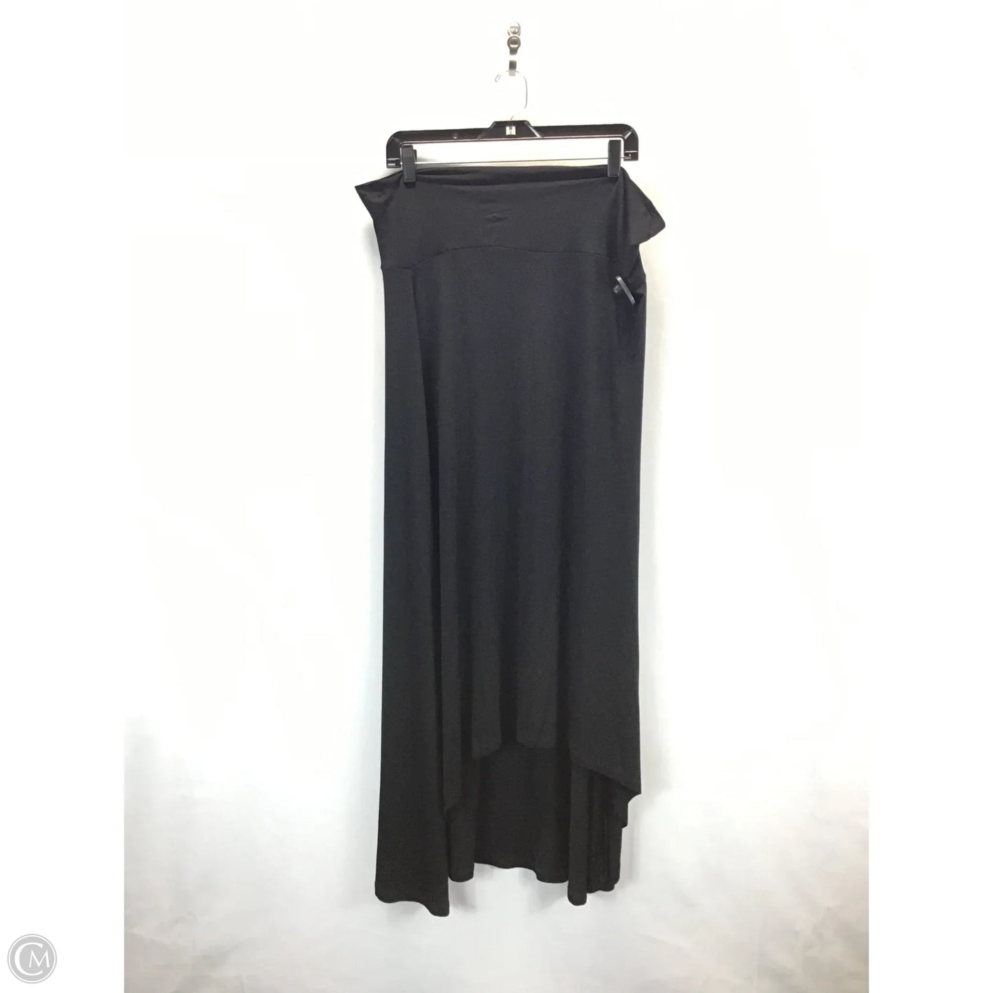 Skirt Maxi By Saks Fifth Avenue In Black, Size: Xl