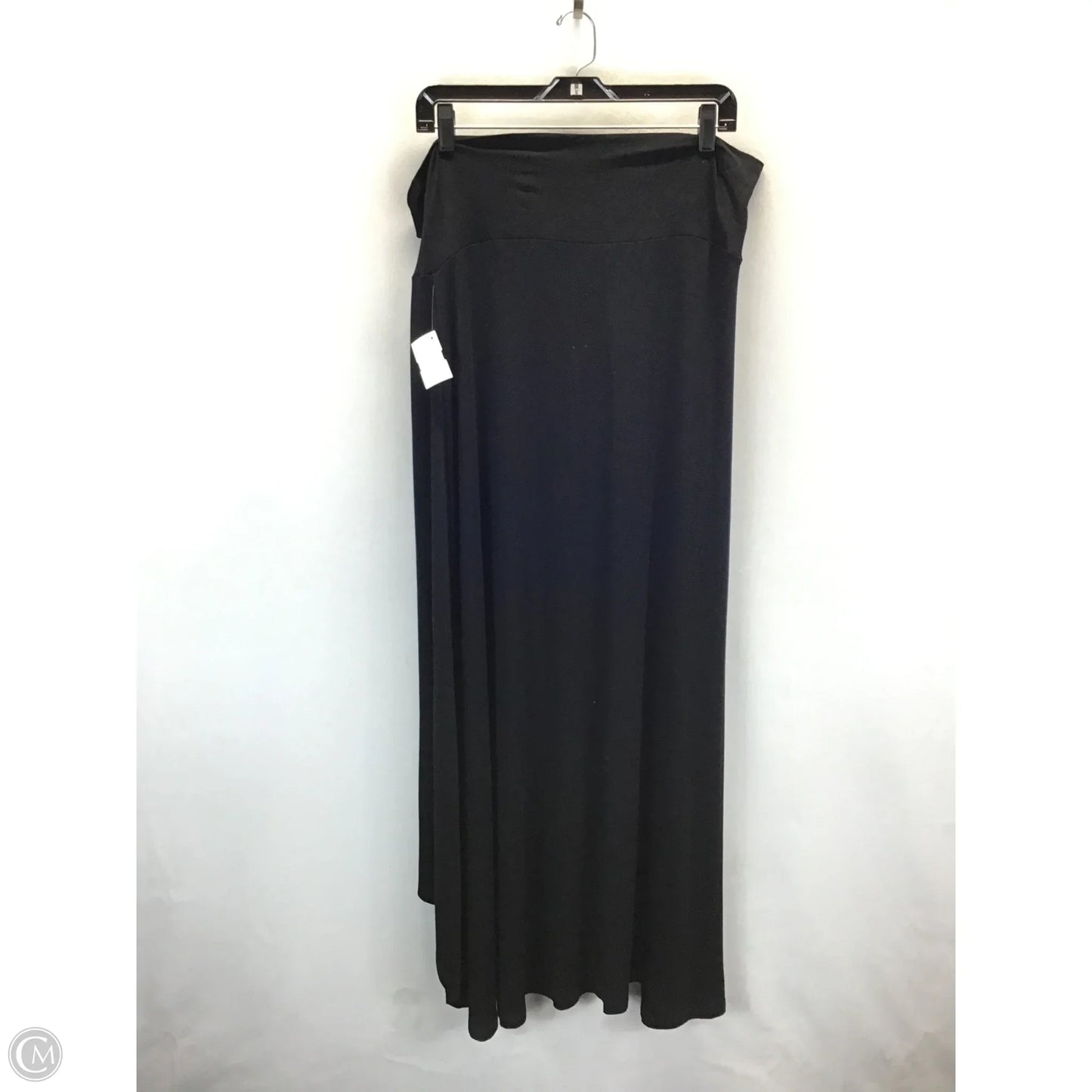 Skirt Maxi By Saks Fifth Avenue In Black, Size: Xl