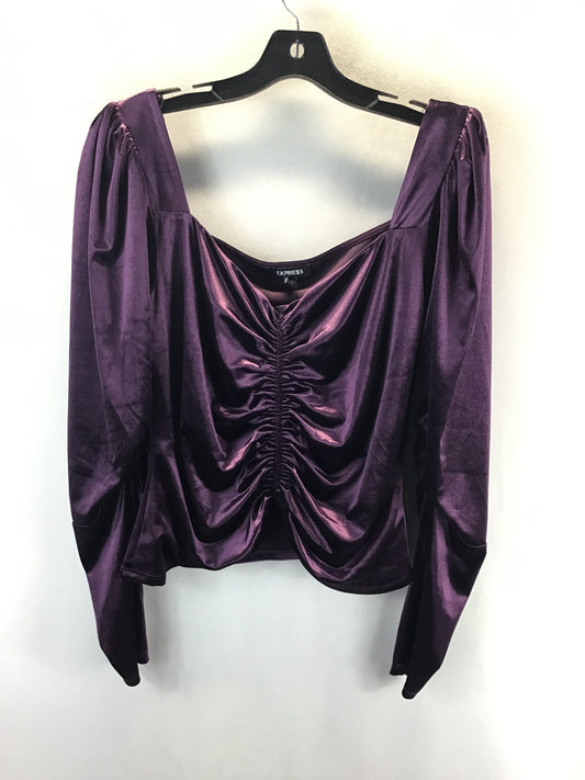 Top Long Sleeve By Express  Size: L