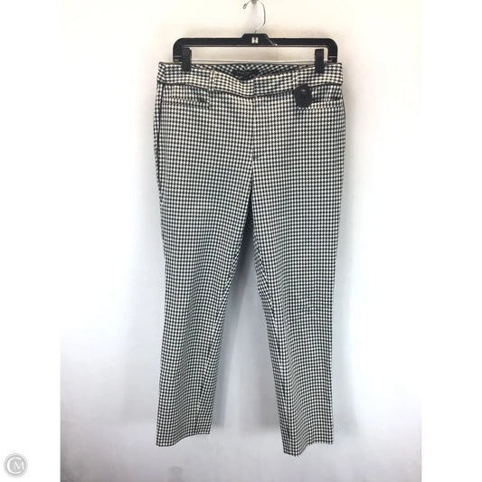 Pants Dress By Banana Republic In Black & White, Size: 10