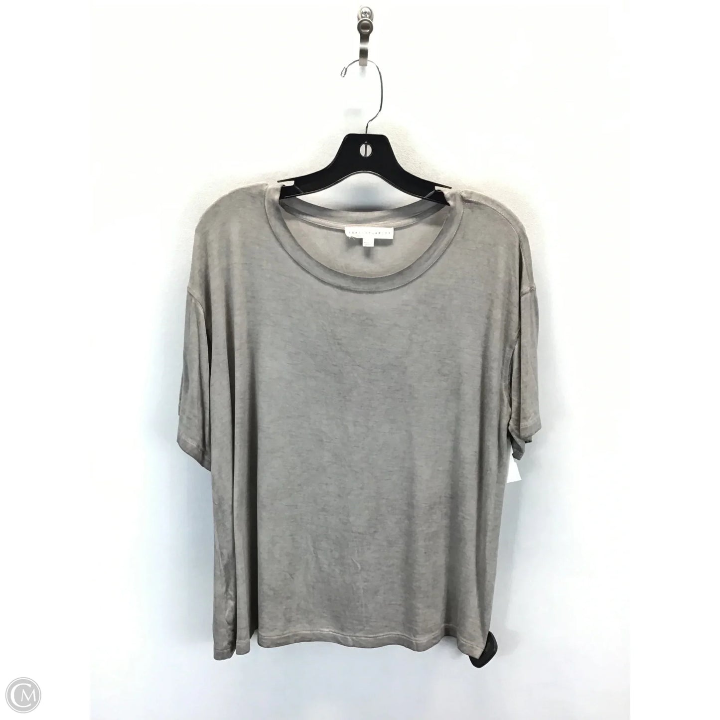 Top Short Sleeve By Jane And Delancey In Taupe, Size: S