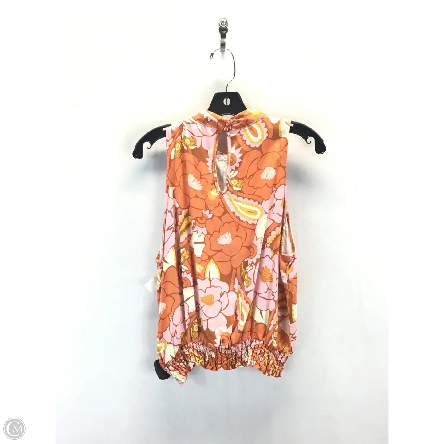 Top Sleeveless By Rachel Zoe In Orange & Pink, Size: Xl