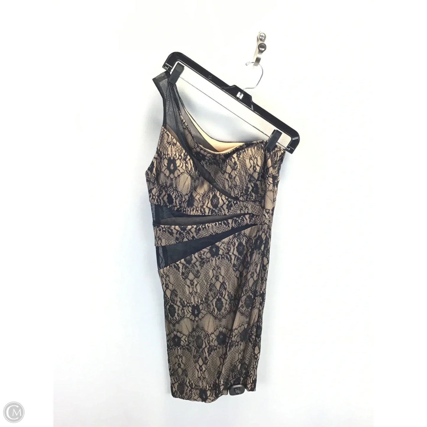 Dress Party Short By Arden B In Black & Tan, Size: S