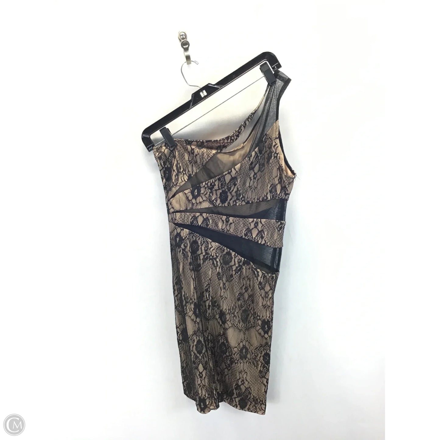 Dress Party Short By Arden B In Black & Tan, Size: S