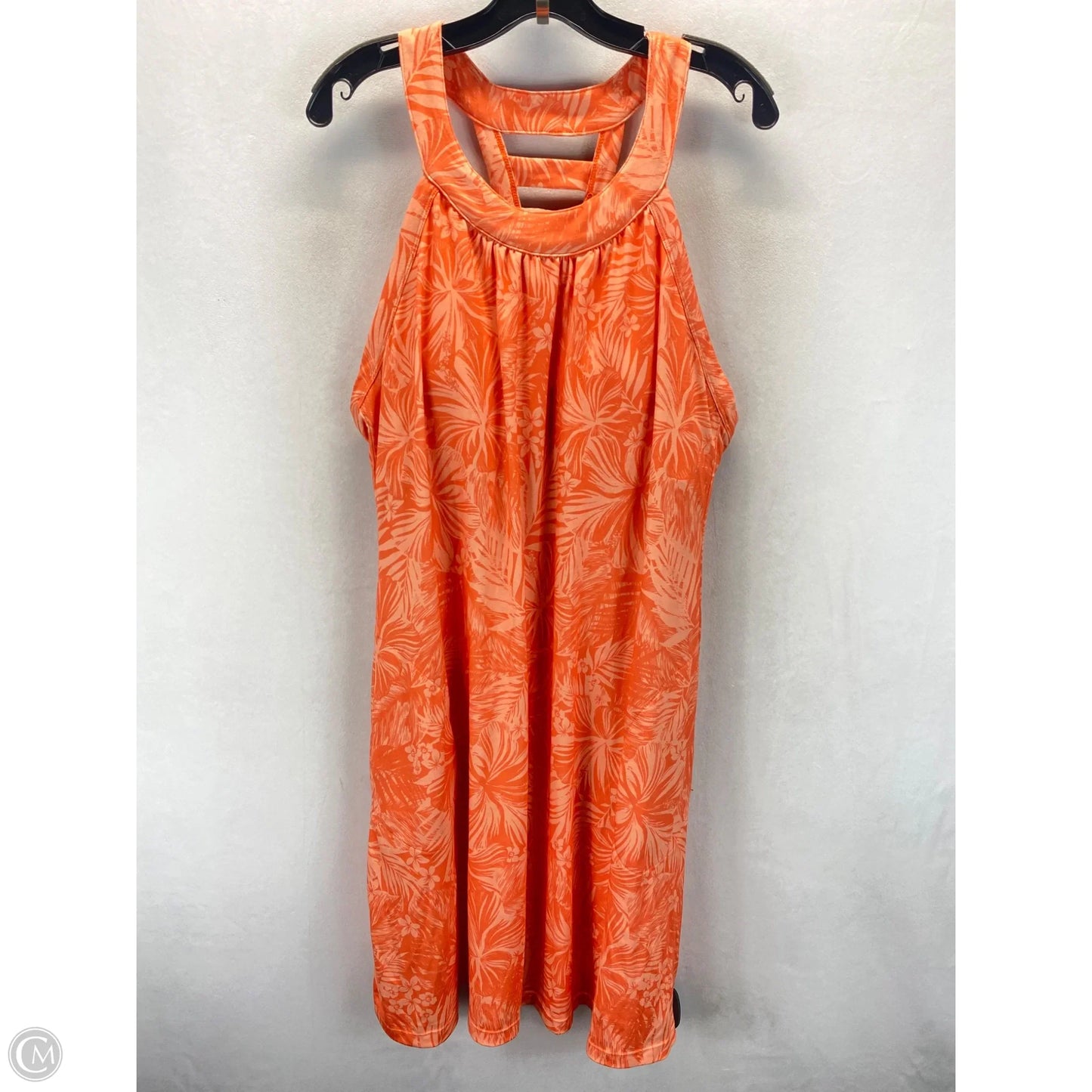 Athletic Dress By Zero Xposure In Orange, Size: Xxl
