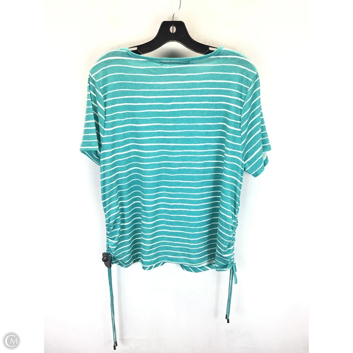 Top Short Sleeve By Clothes Mentor In Teal, Size: Xl