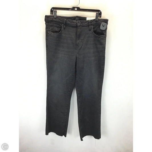 Jeans Boot Cut By American Eagle In Black, Size: 14