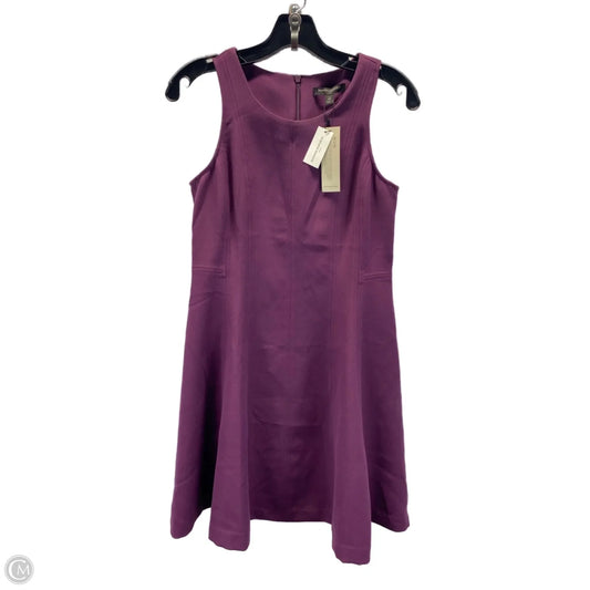 Dress Casual Midi By Banana Republic In Purple, Size: 4