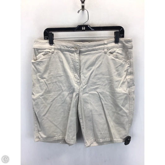 Shorts By Chicos In Tan, Size: L