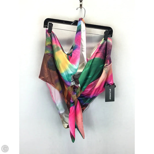 Swimsuit By Clothes Mentor In Multi-colored, Size: 4x