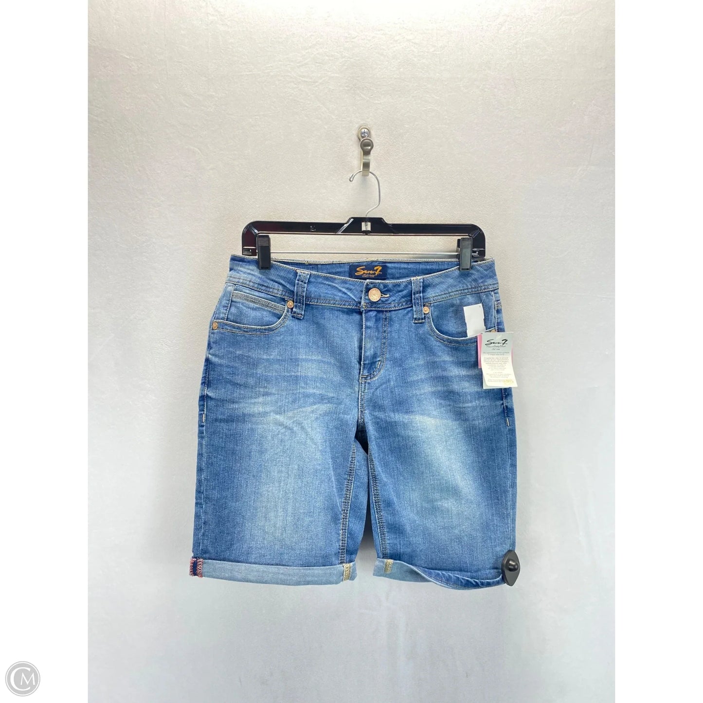 Shorts By Seven 7 In Blue, Size: 6