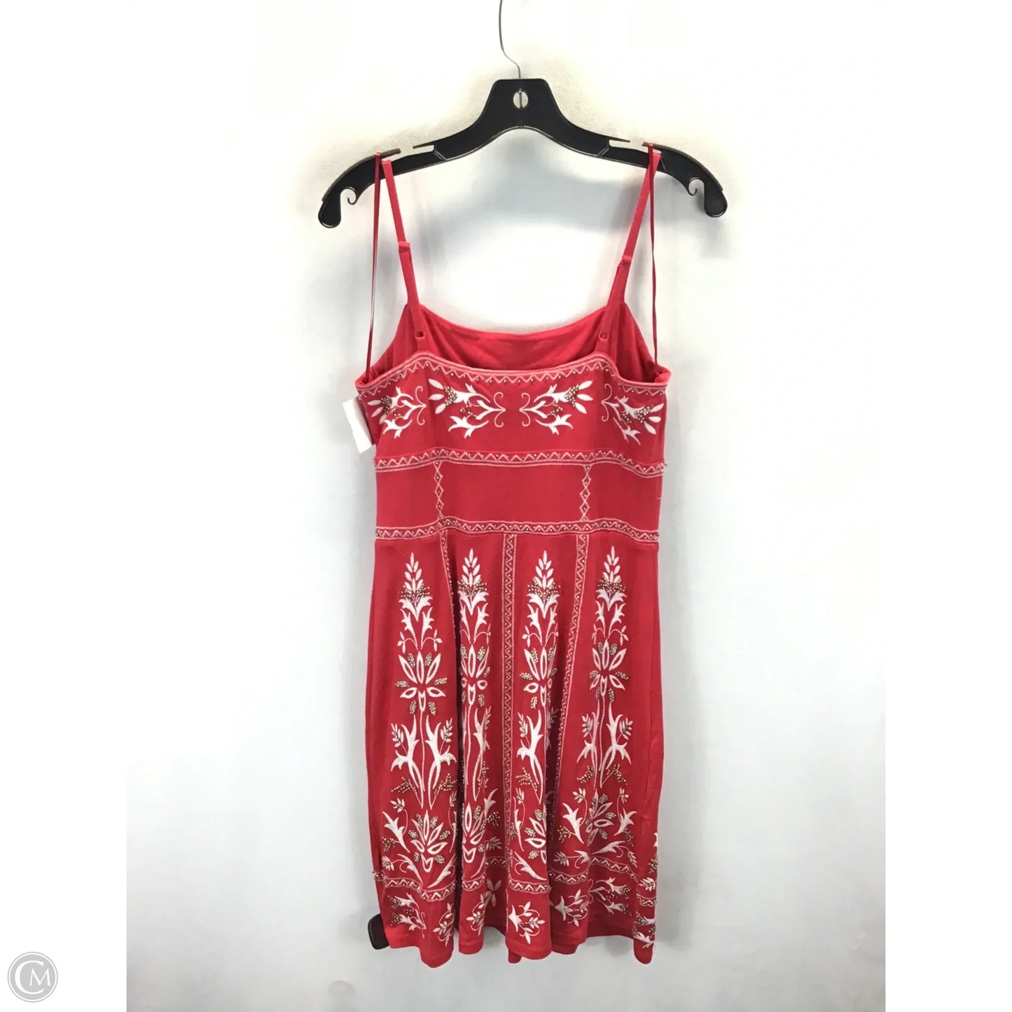 Dress Casual Midi By International Concepts In Red & White, Size: M