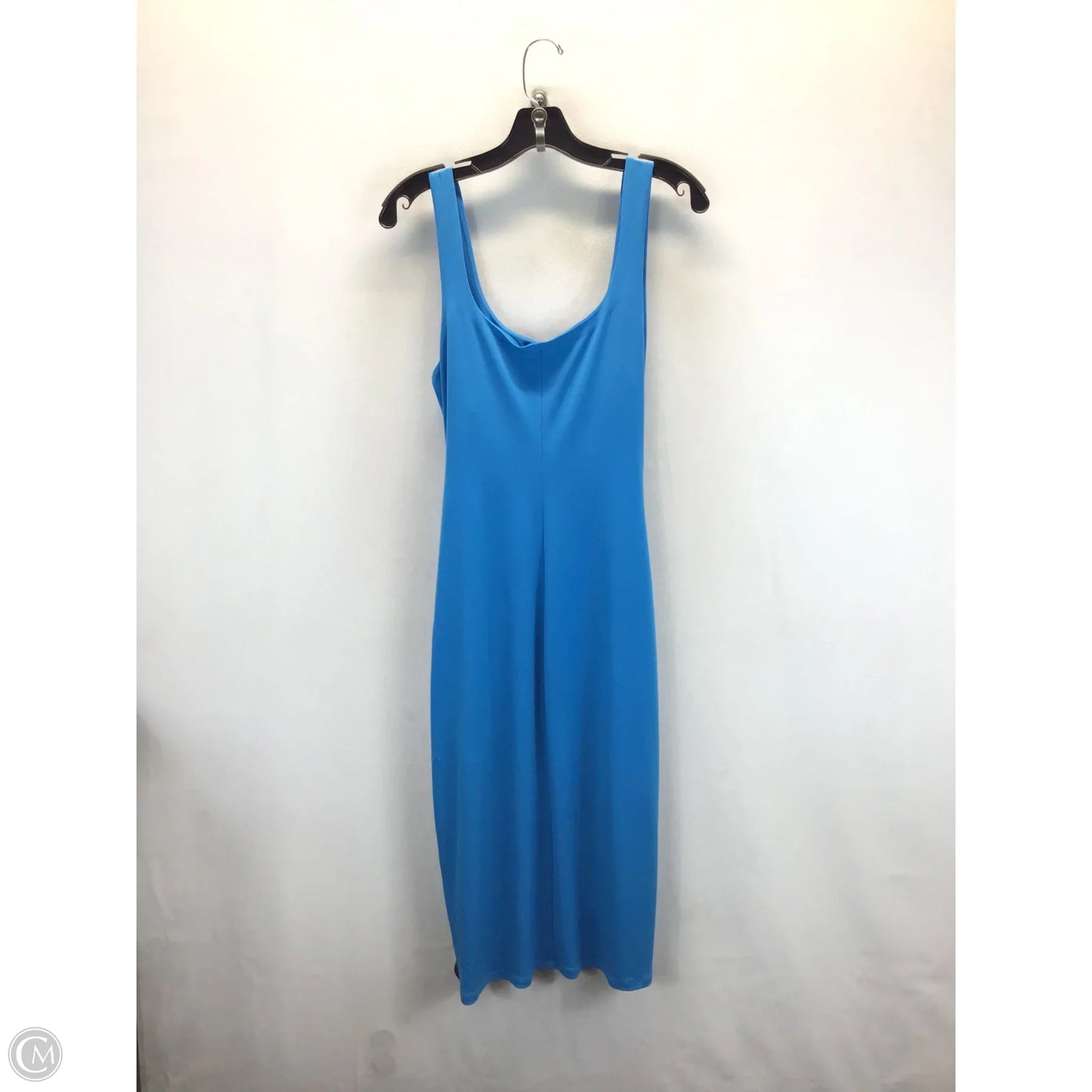 Dress Casual Midi By Express In Blue, Size: S