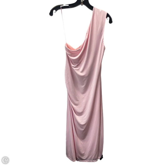 Dress Casual Maxi By Clothes Mentor In Pink, Size: Xl