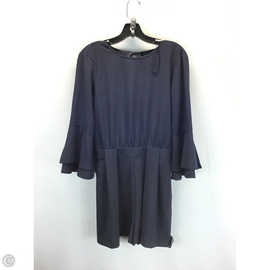 Romper By Zara Basic In Navy, Size: M