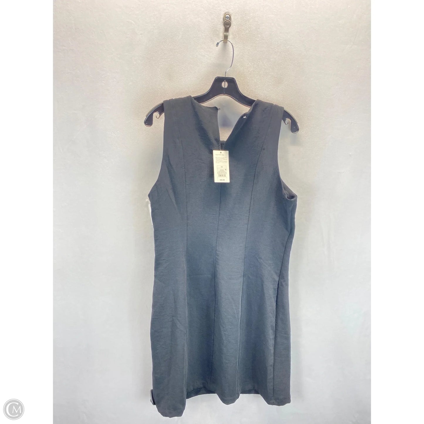 Dress Casual Midi By A New Day In Black, Size: 12