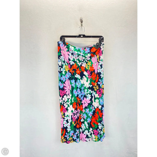 Skirt Midi By Old Navy In Floral Print, Size: 2x