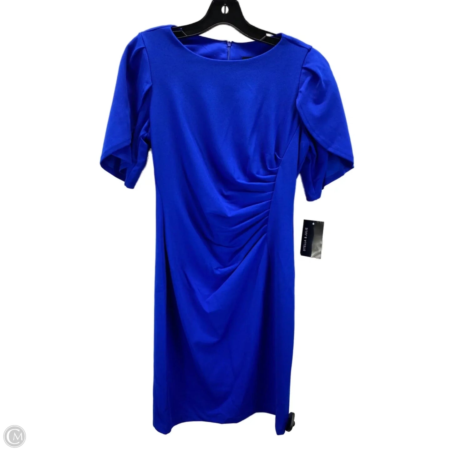 Dress Casual Midi By Clothes Mentor In Blue, Size: 8