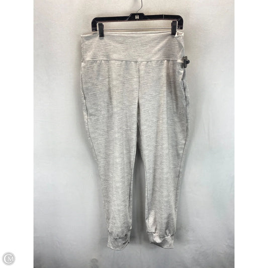 Athletic Pants By Rachel Zoe In Grey, Size: Xl
