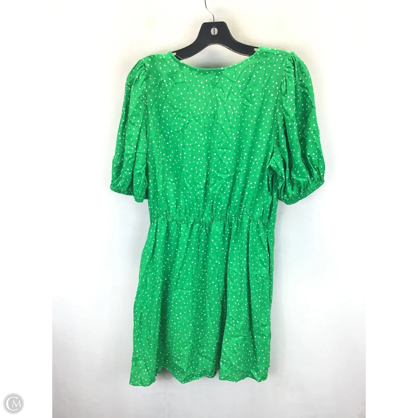 Dress Casual Midi By A New Day In Polkadot Pattern, Size: M