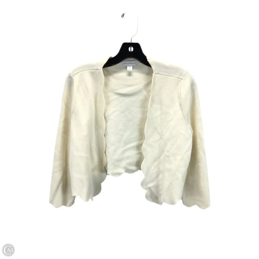 Cardigan By Charter Club In Cream, Size: M
