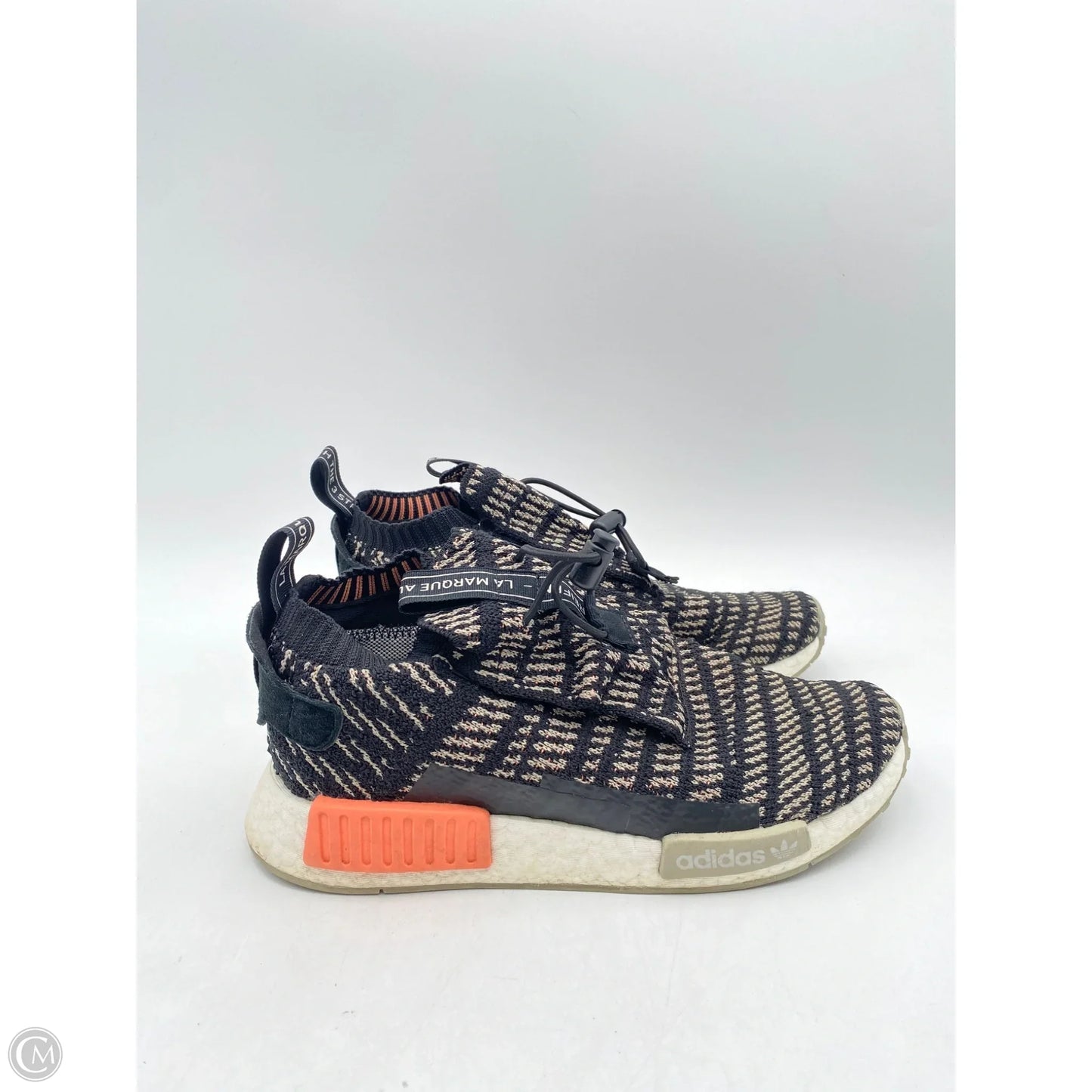 Shoes Sneakers By Adidas In Black & Tan, Size: 7.5