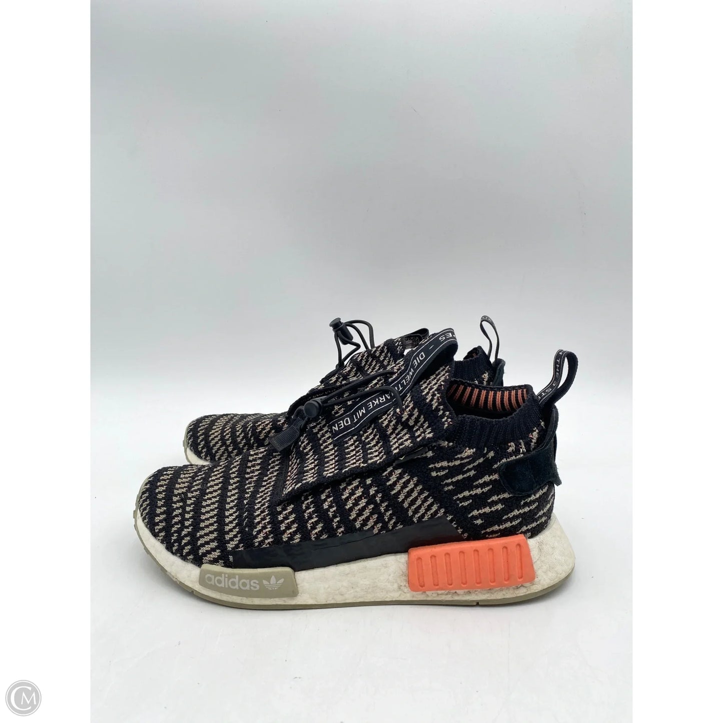 Shoes Sneakers By Adidas In Black & Tan, Size: 7.5