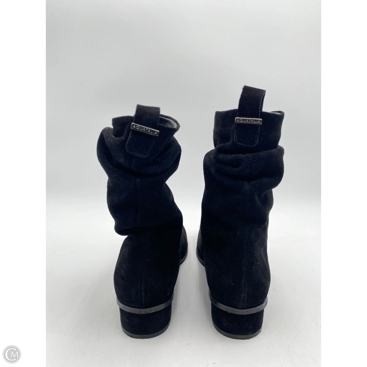 Boots Knee Flats By Aquatalia In Black, Size: 10