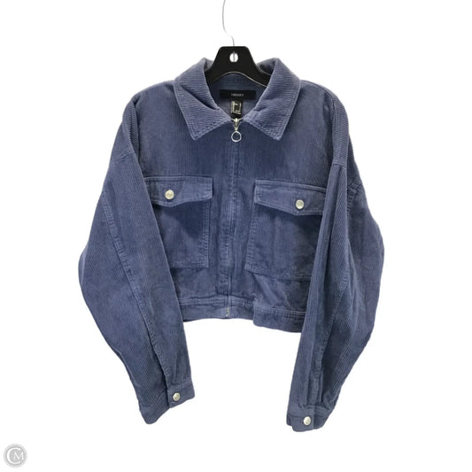 Jacket Other By Forever 21 In Blue, Size: L