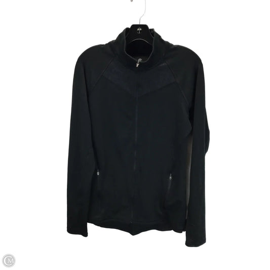 Athletic Jacket By Champion In Black, Size: M
