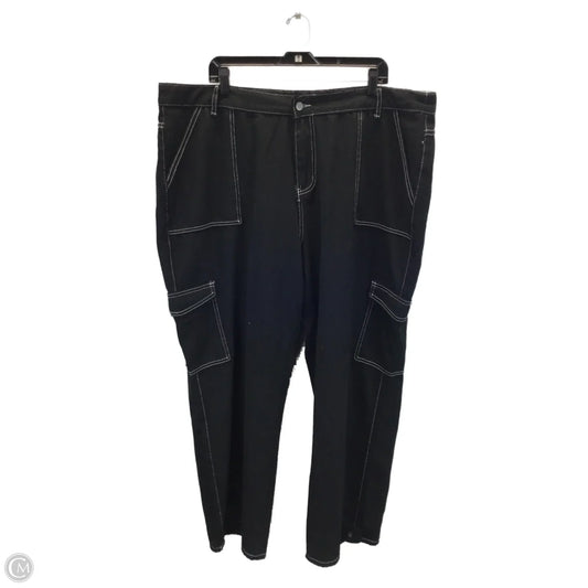 Pants Cargo & Utility By Clothes Mentor In Black, Size: 4x