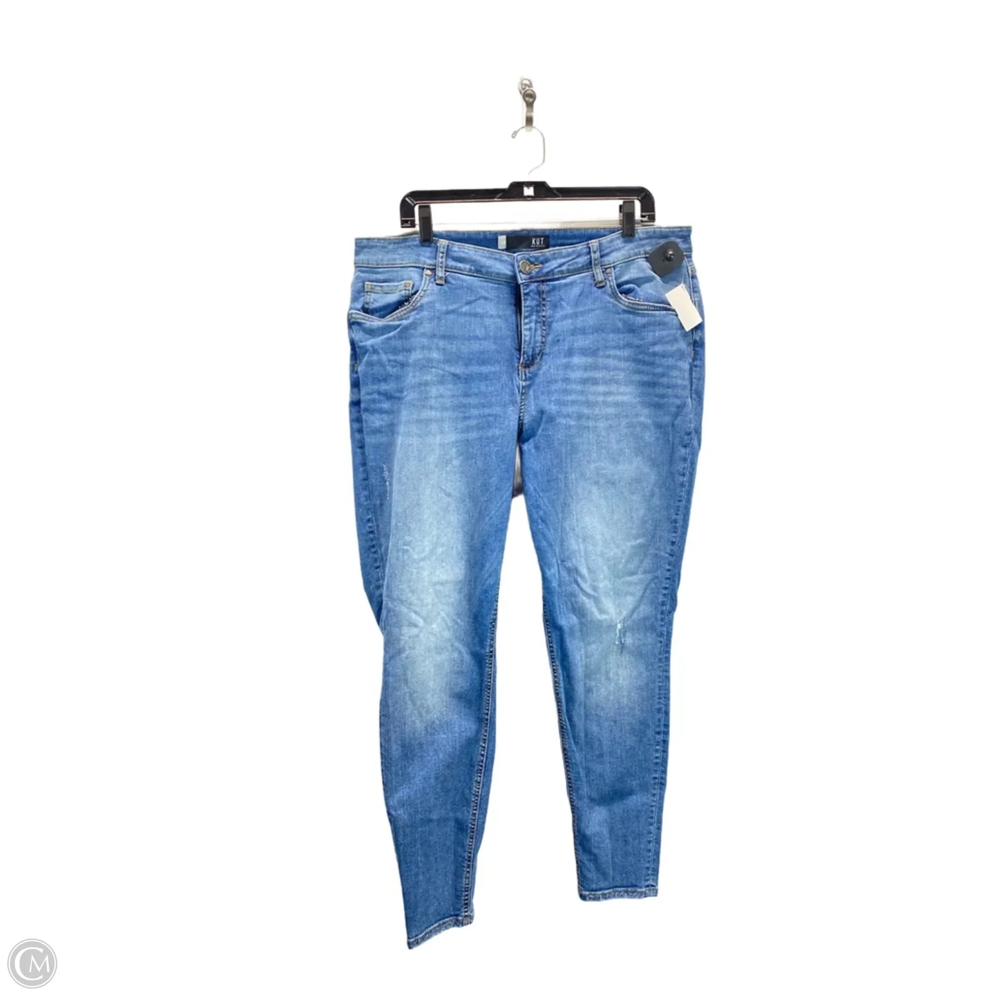 Jeans Skinny By Kut In Blue, Size: 18