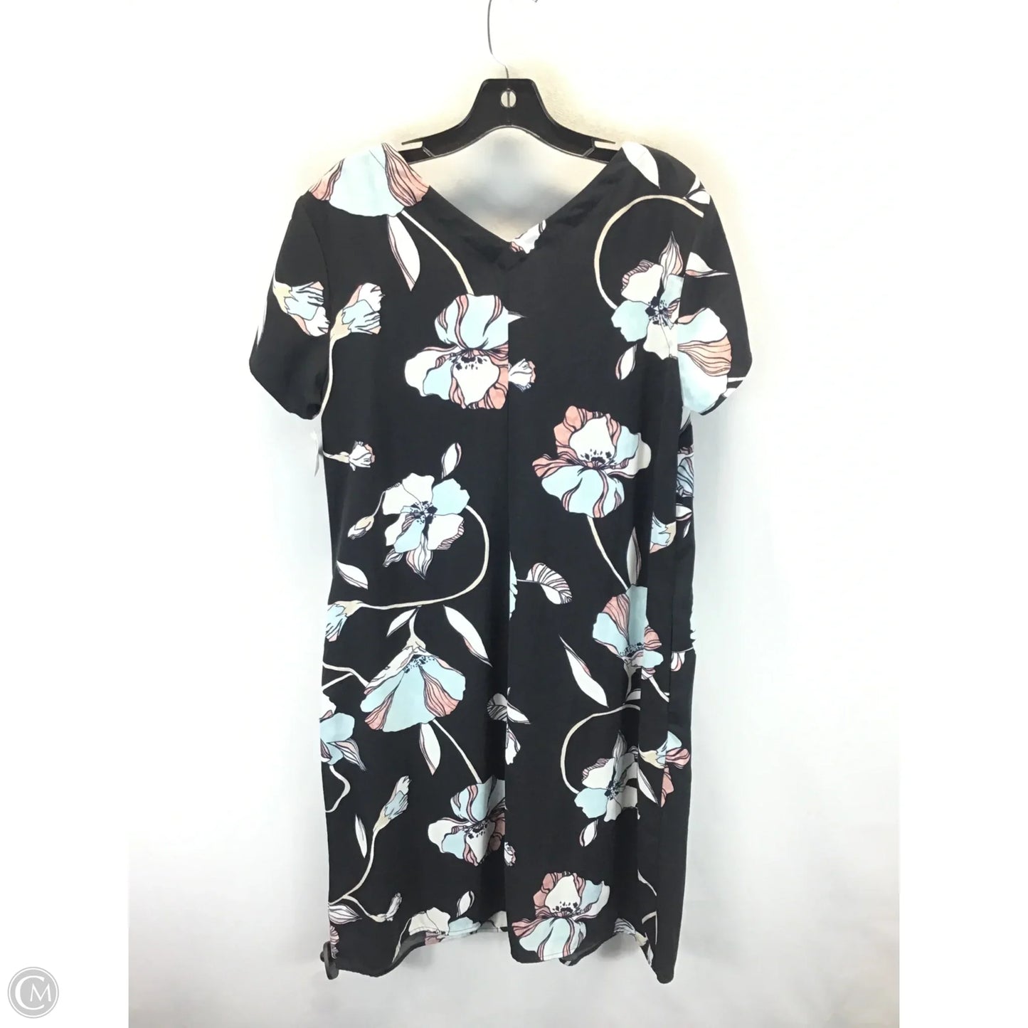 Dress Casual Midi By A New Day In Floral Print, Size: L